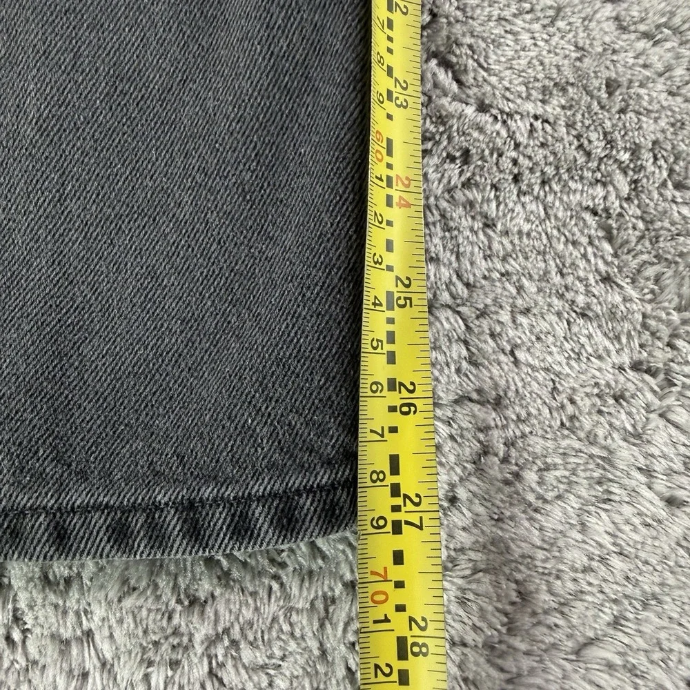 L.L.Bean Y2K Classic Fit Jeans Mens 38x29(fits 37x27) Gray Denim Straight Leg